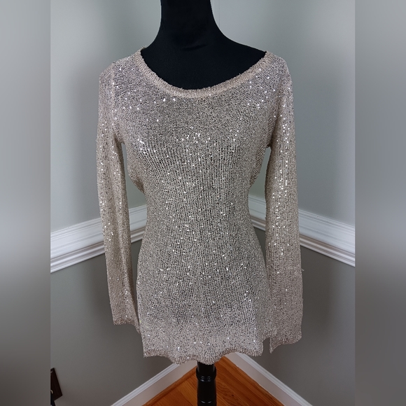 Belldini long, sparkly sweater - Picture 2 of 8